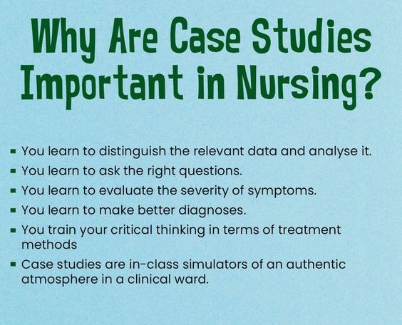 nursing case study writing